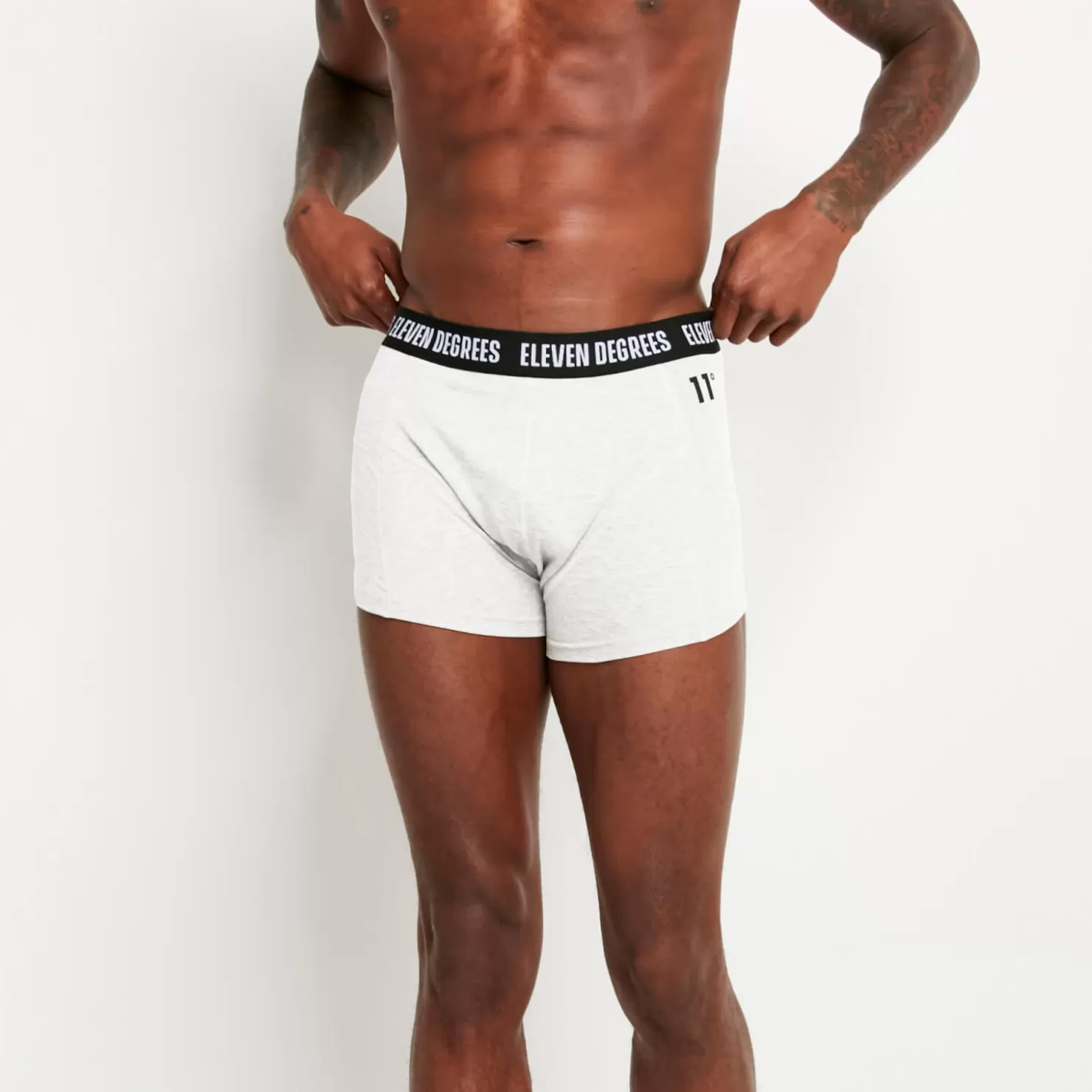 11 Degrees Socks & Underwear< 3 Pack Boxers – White/White/White