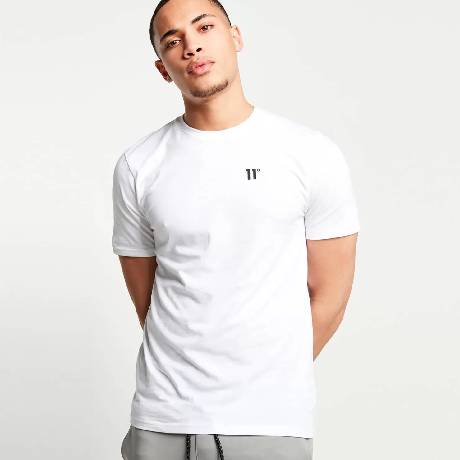 11 Degrees T-Shirts< 3 Pack Essential Short Sleeve T-Shirts – White / White / White