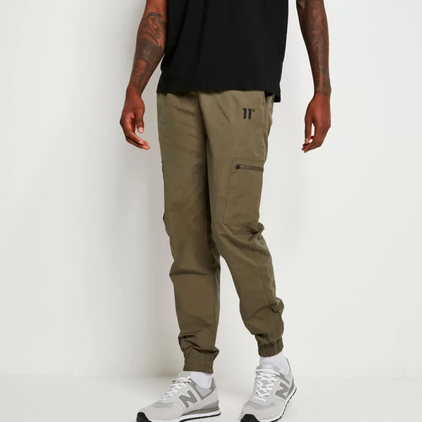 11 Degrees Tracksuits< Cargo Pants – Khaki