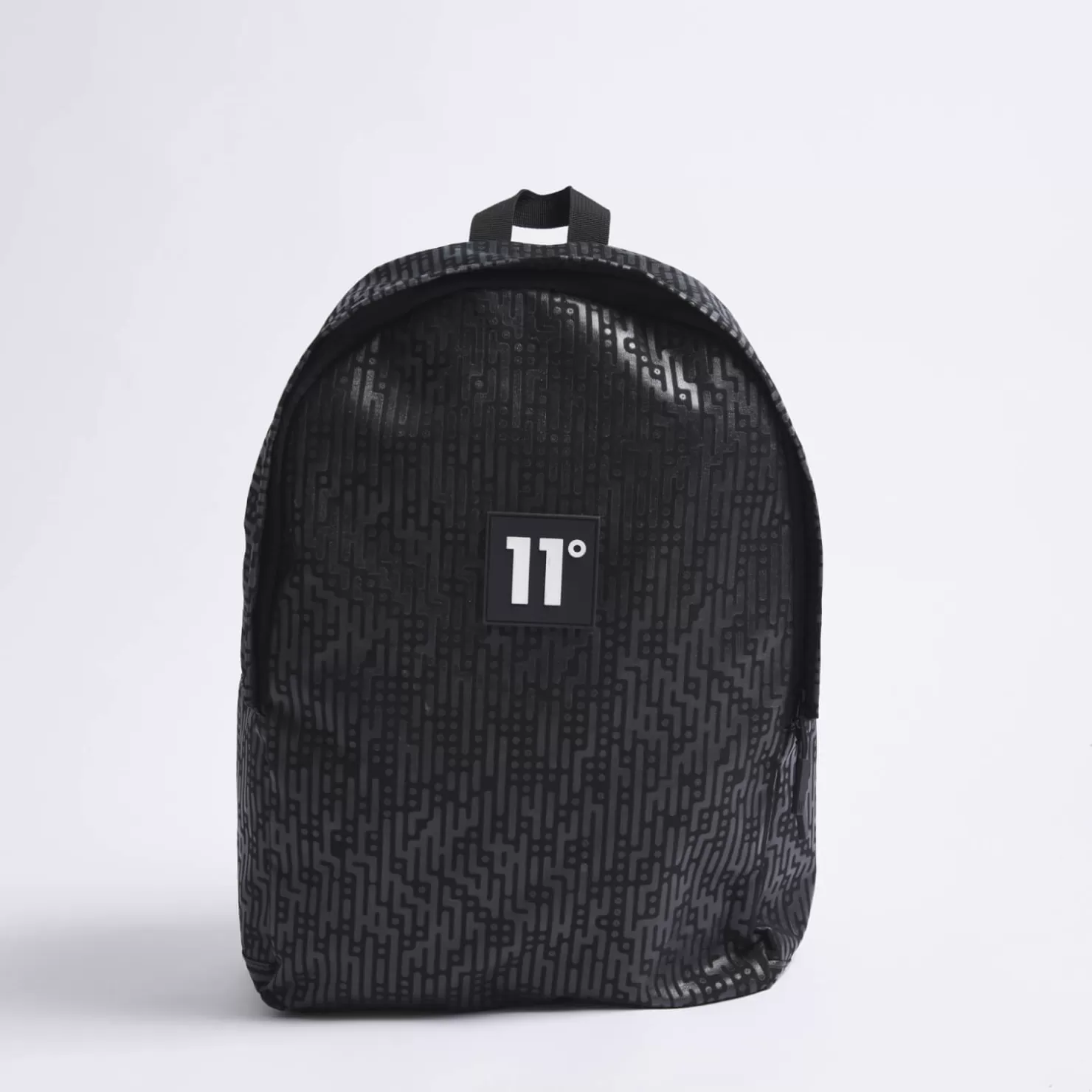 11 Degrees Bags< Circuit Print Backpack – Black