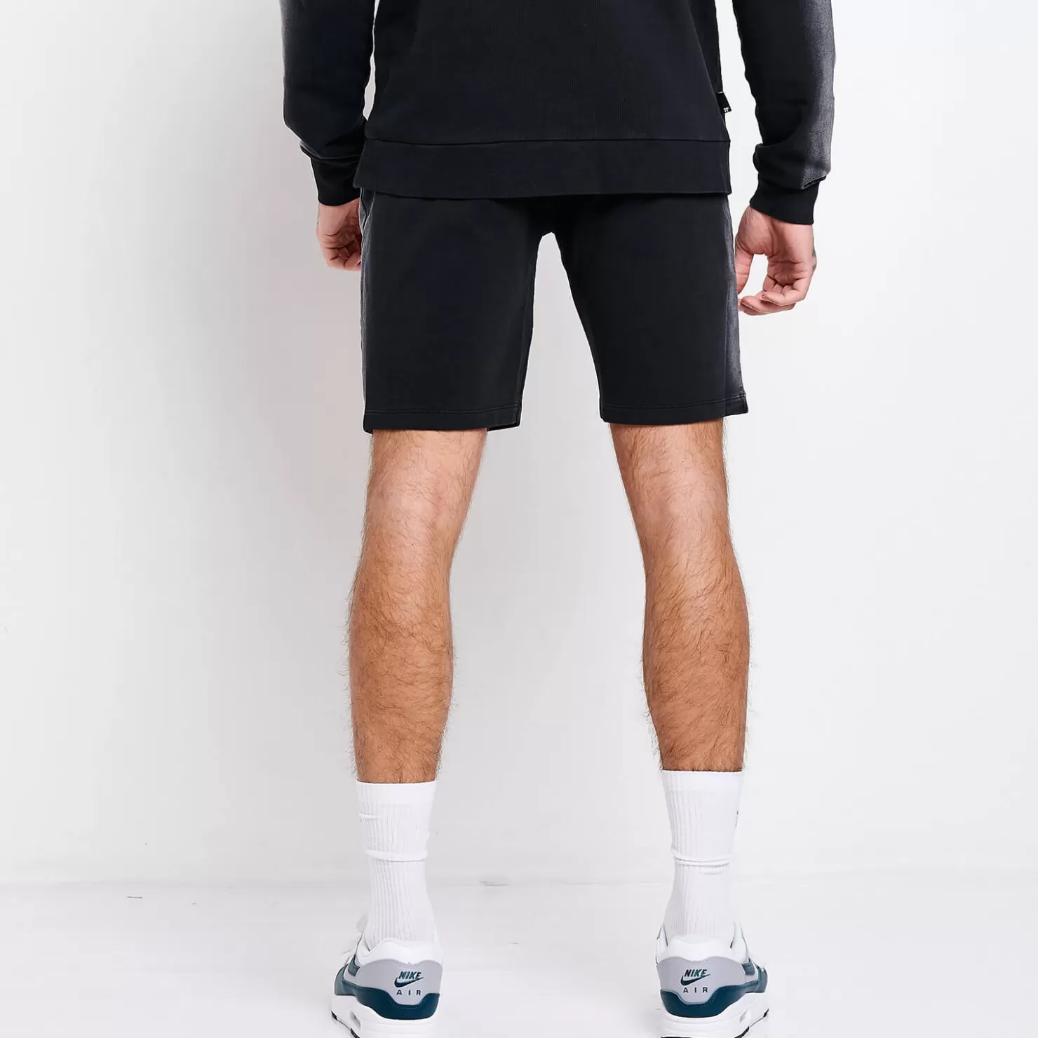 11 Degrees Shorts< Heat Stroke Sweat Shorts – Black / Grey