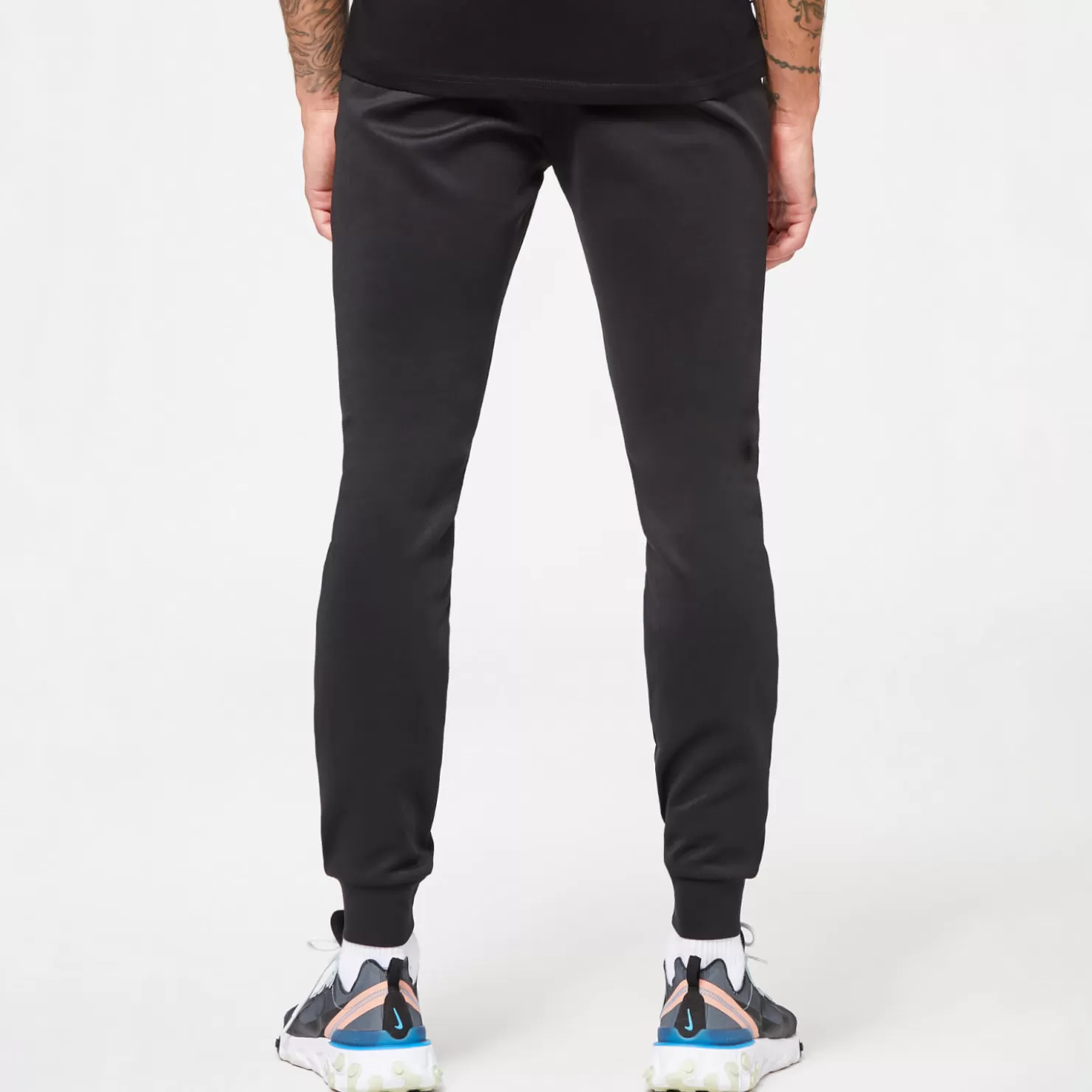 11 Degrees Tracksuits< Paint Stroke Track Pants – Black