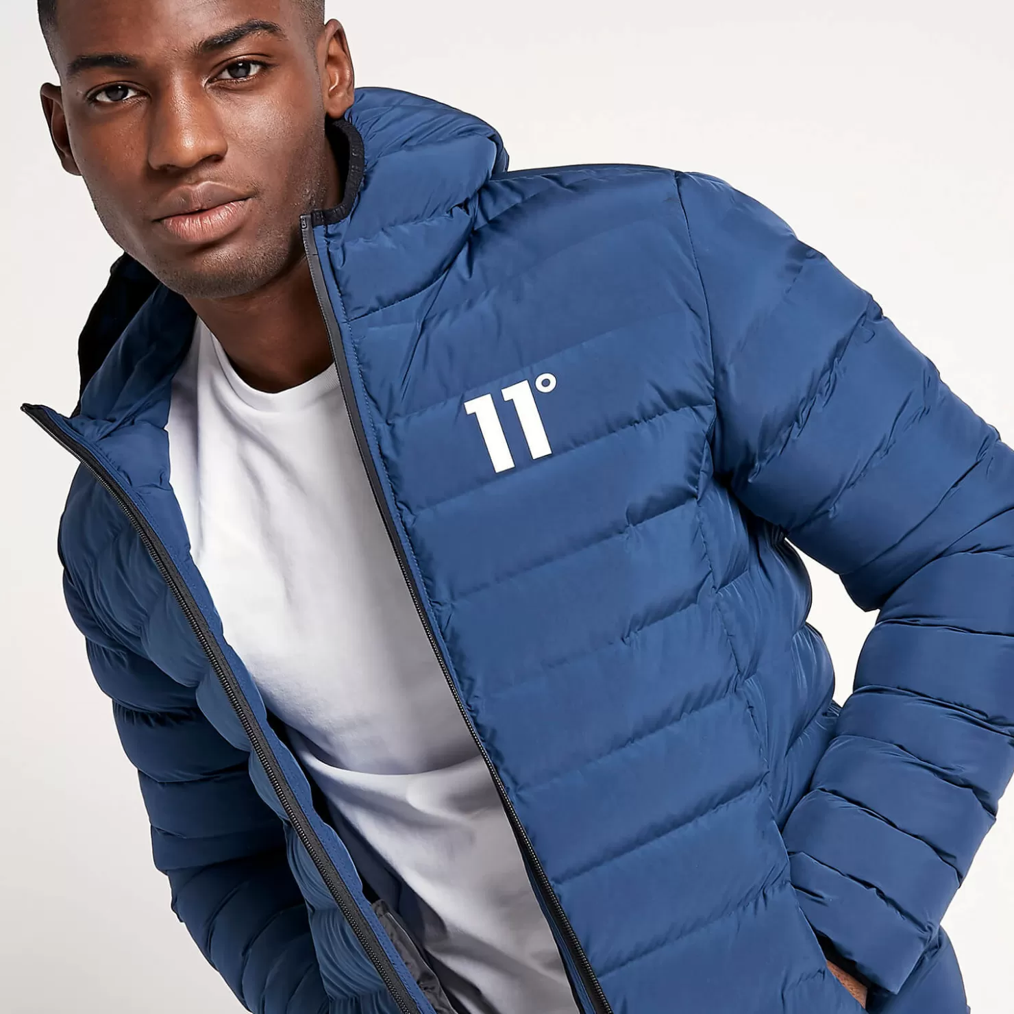 11 Degrees Jackets< Space Jacket – Insignia Blue