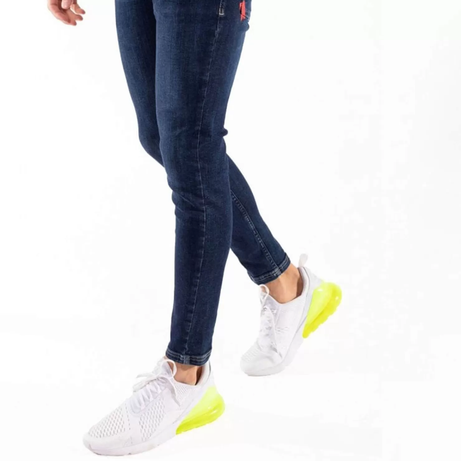 11 Degrees Jeans< Sustainable Stretch Jeans Skinny Fit – Indigo Wash