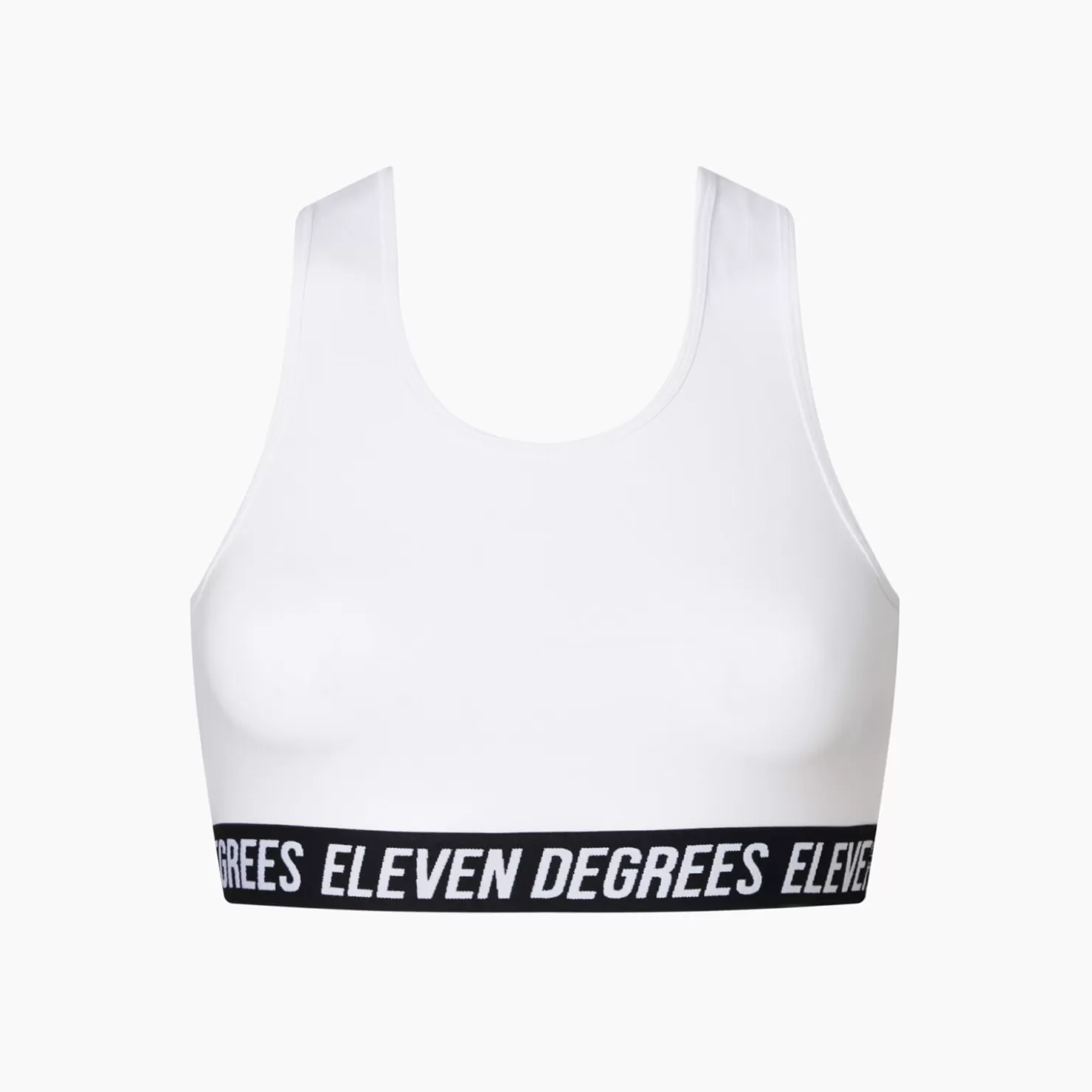 11 Degrees Underwear< Womens Cotton Underwear Bralette – White