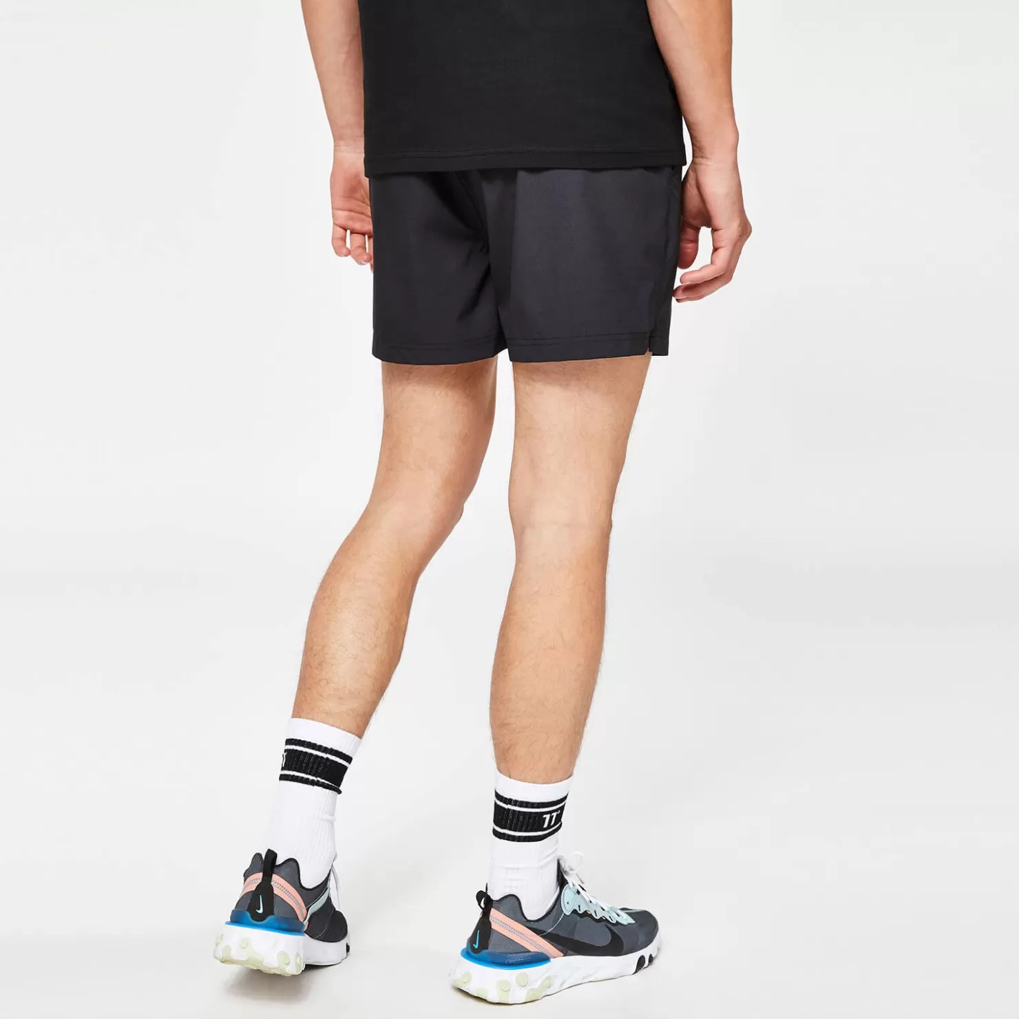 11 Degrees Swim Shorts< Zip Pocket Swim Shorts – Black