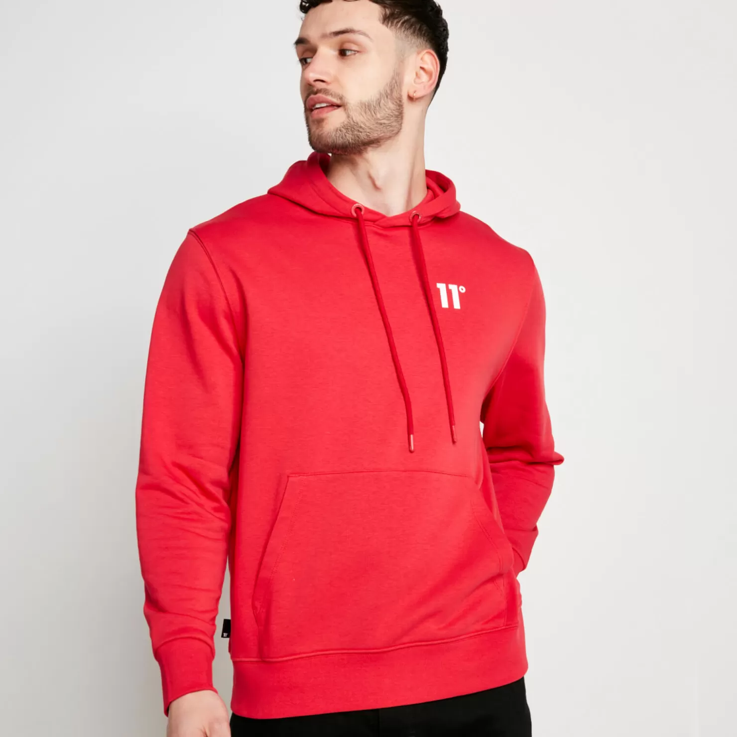 11 Degrees Hoodies<Core Hoodie – Goji Berry Red