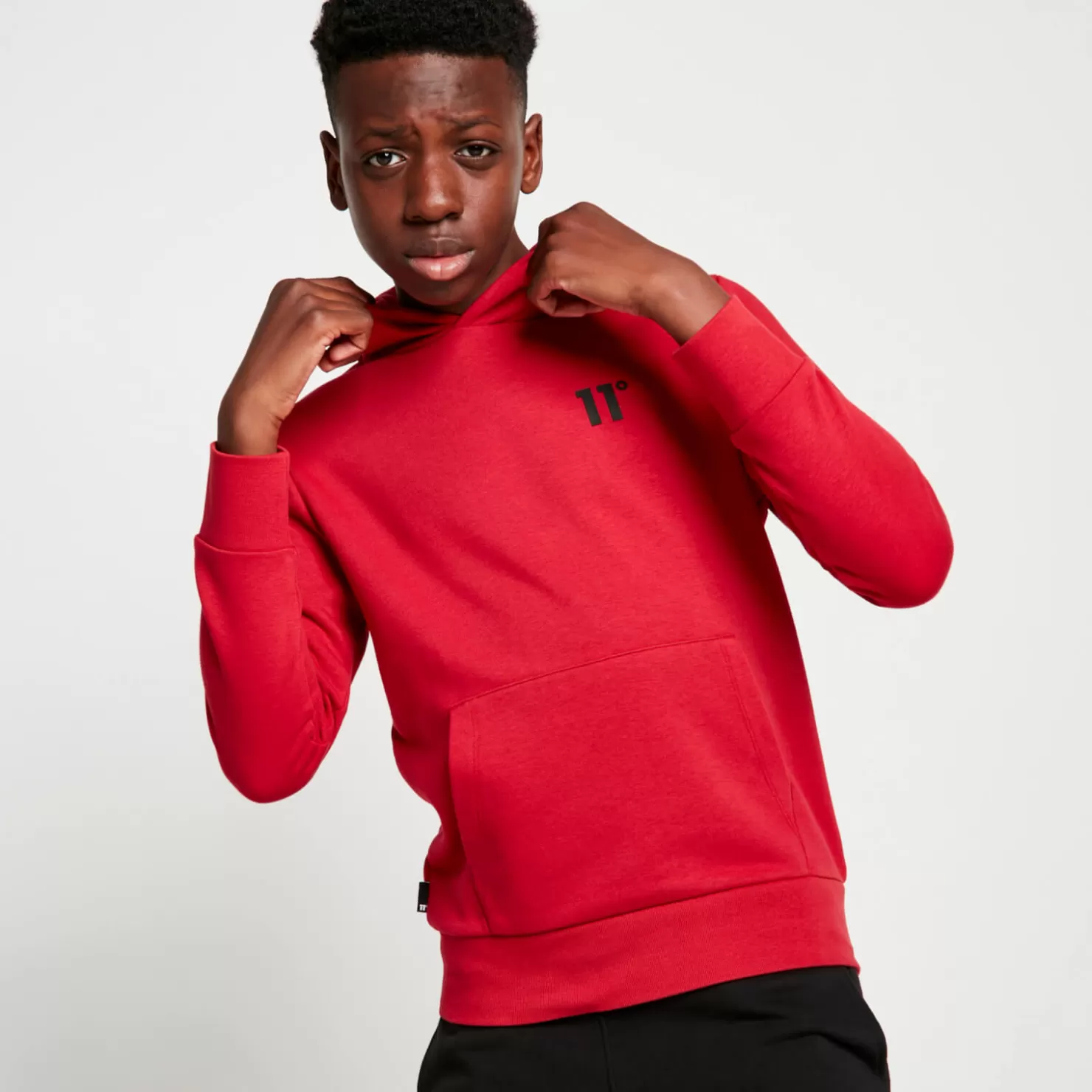 11 Degrees Hoodies<Core Hoodie – Ski Patrol Red