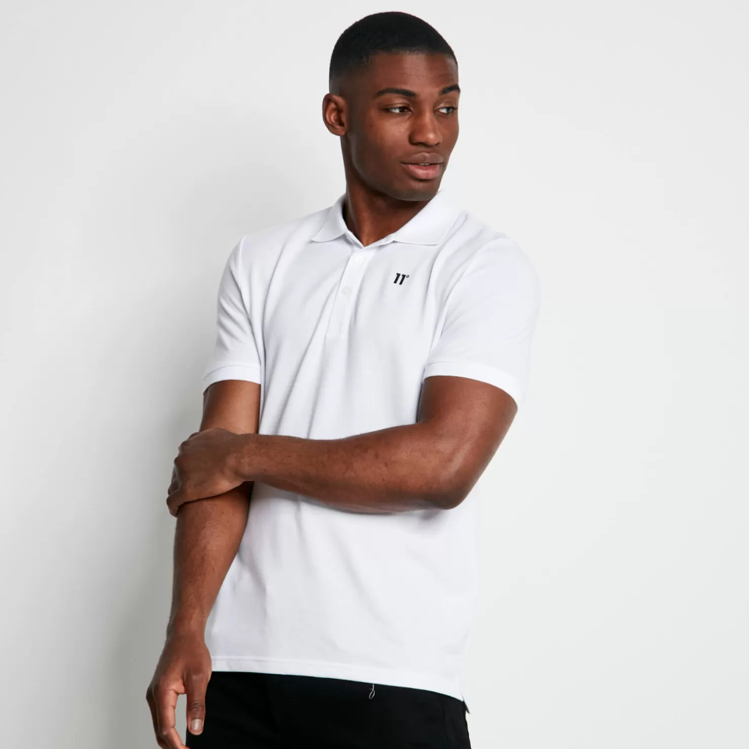 11 Degrees Polo Shirts<Core Polo Shirt – White