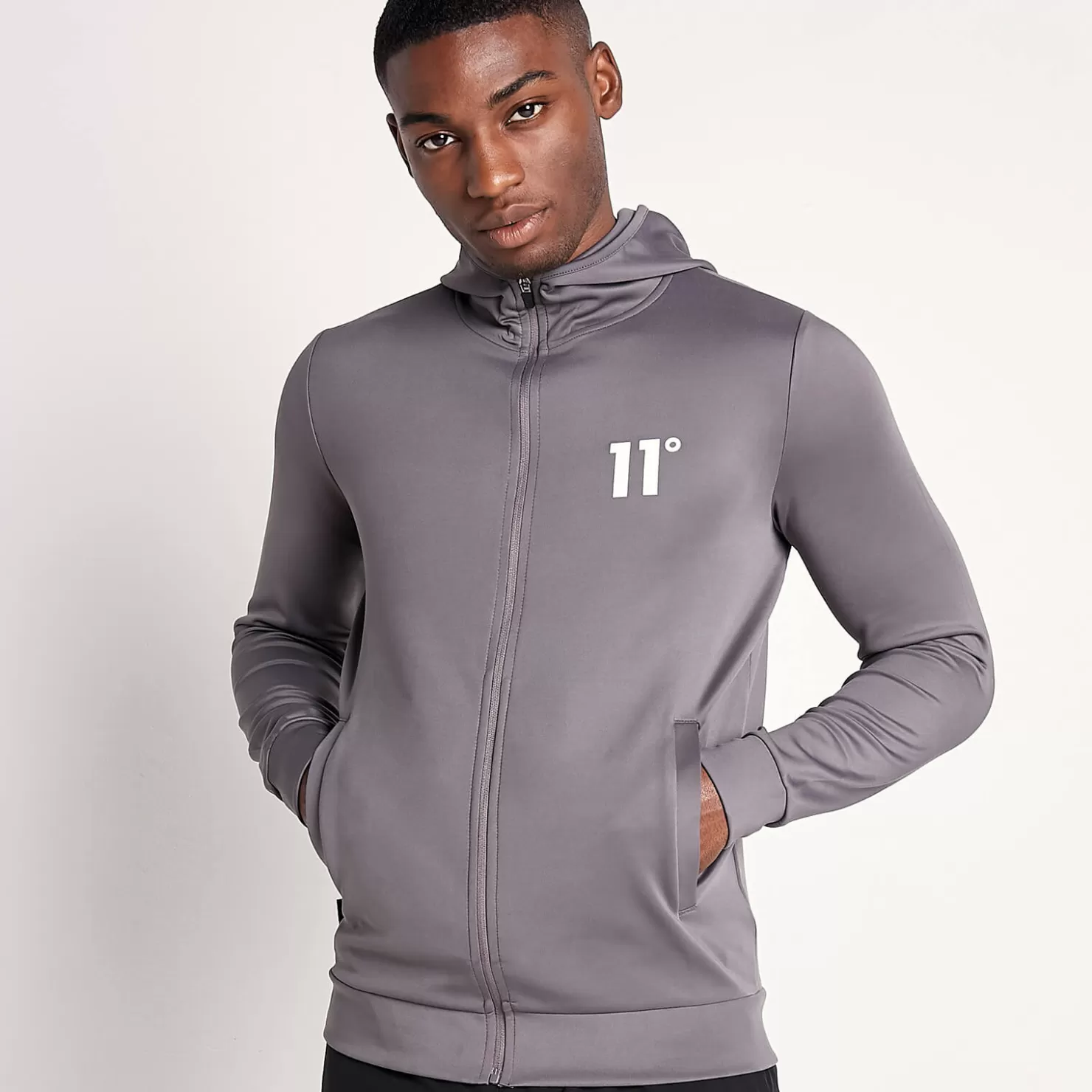 11 Degrees Tracksuits<Core Track Top – Steel