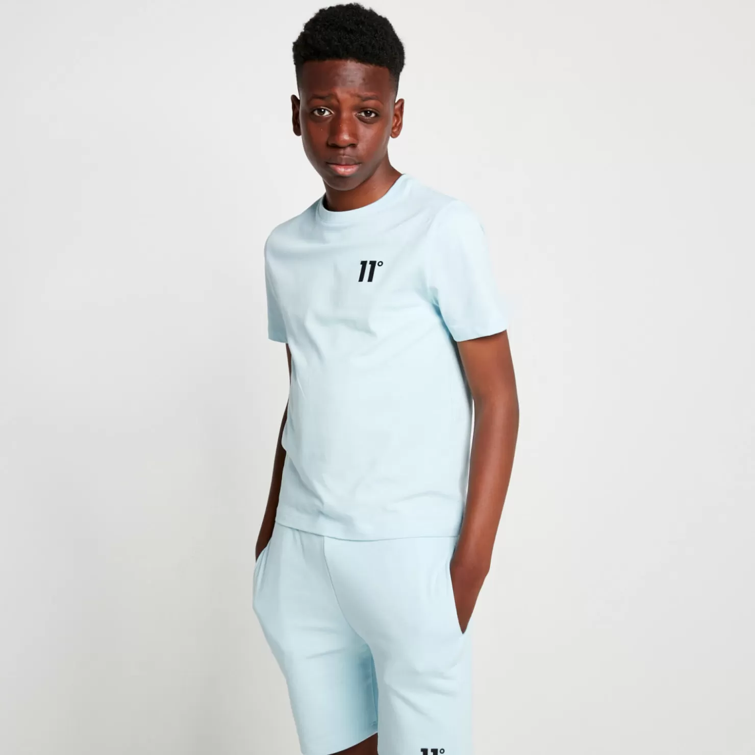 11 Degrees T-Shirts<Core T-Shirt – Light Blue