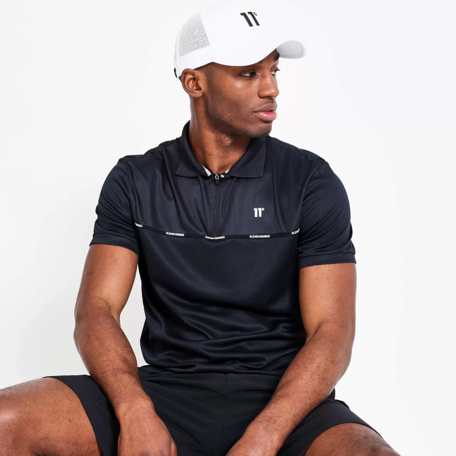 11 Degrees Caps & Hats<Golf Cap – White
