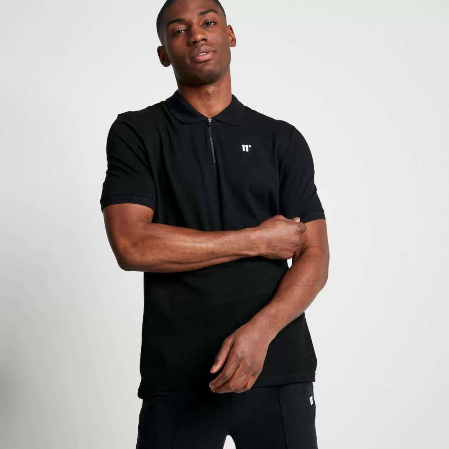 11 Degrees Polo Shirts<Smart Polo Shirt – Black